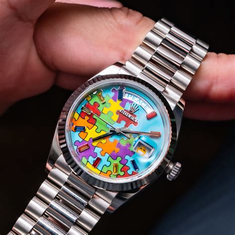 rolex day date 2023 puzzle|Rolex Day-Date emoji review.